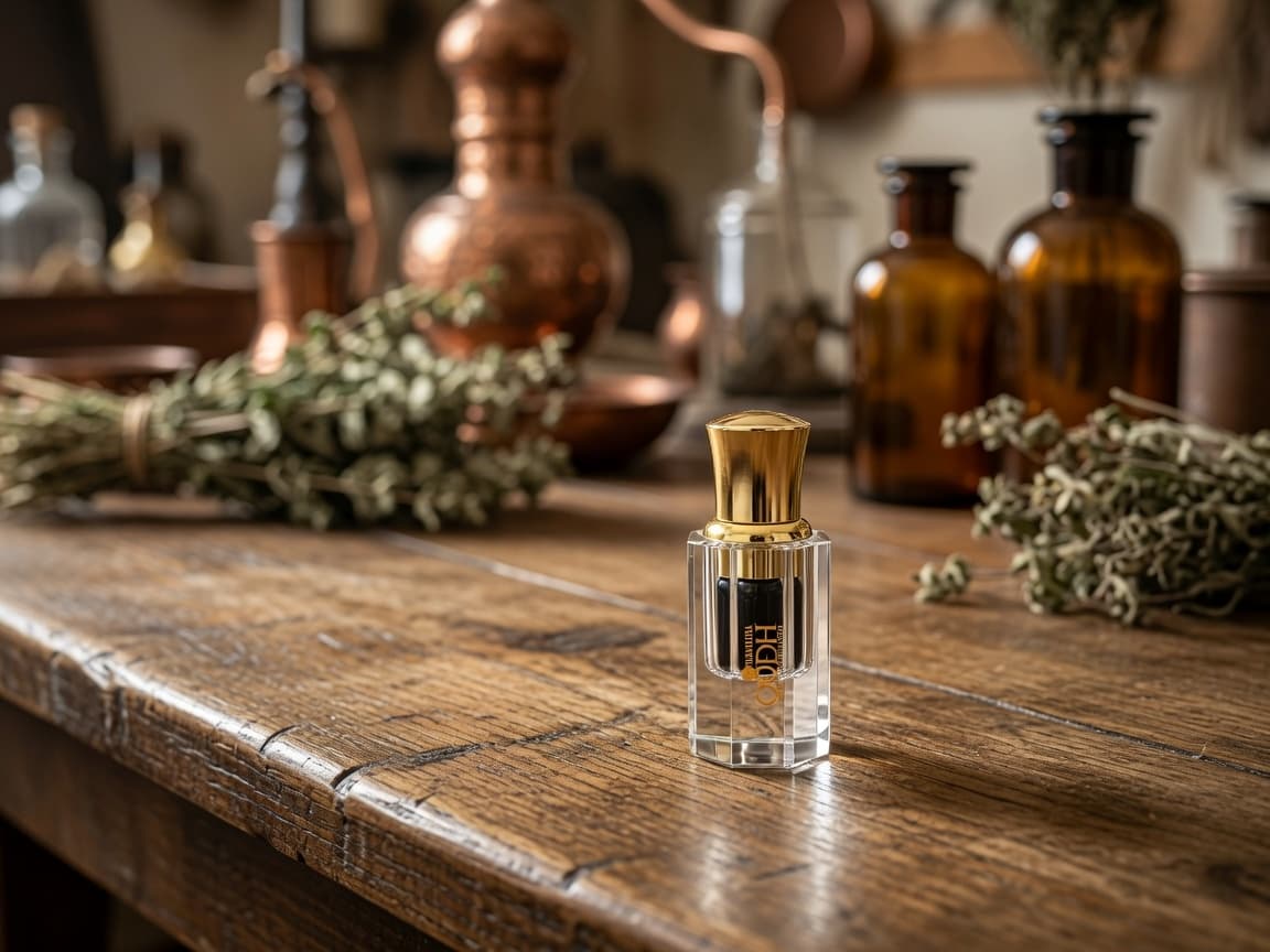 Pure Indian Kasturi Musk Oil: Authentic 1ml & 3ml Himalayan Jewel