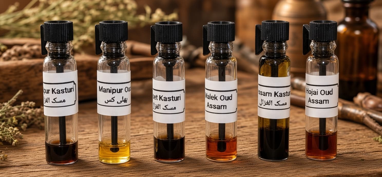 Oud, Musk, Kasturi, Connoisseur Set