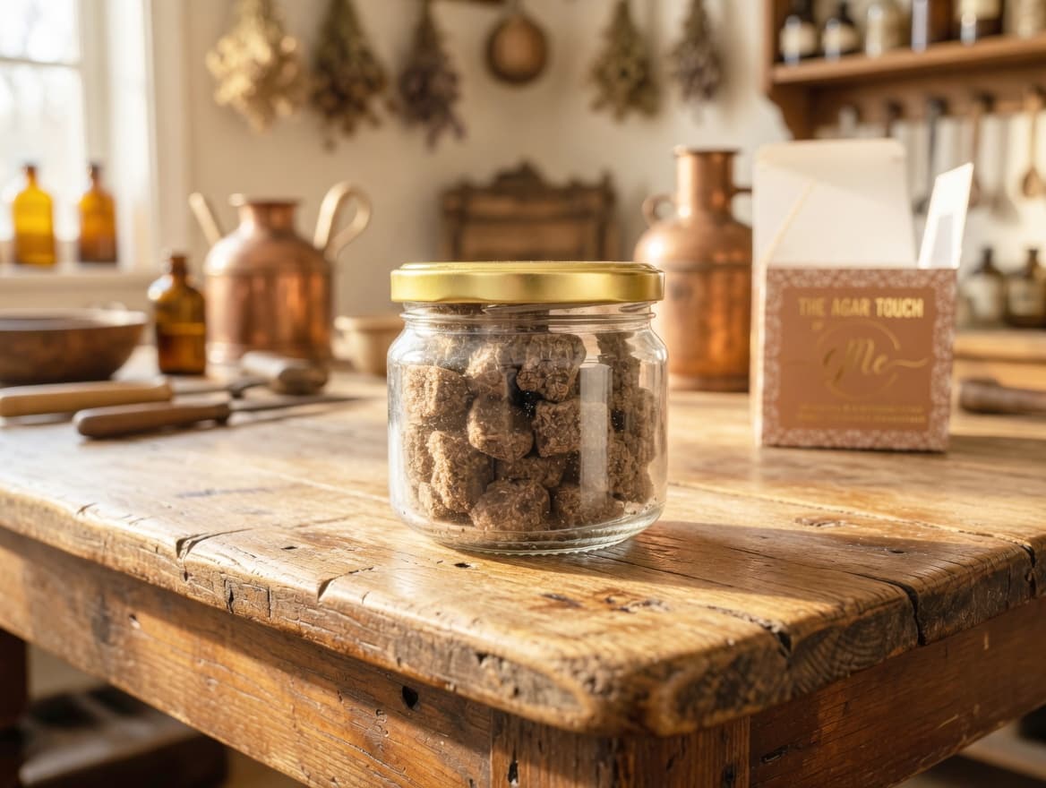 The Agar Touch by fYNe | Premium Indian & Yemeni Bukhoor in Eco-Friendly Glass — alternate view